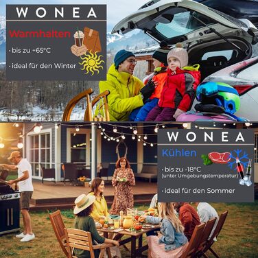 Літровий термоелектричний холодильник з USB-портом для зарядного пристрою, охолодження та обігрів 12 В/230 В, тихий кемпінговий холодильник для легкових та вантажних автомобілів, 24-