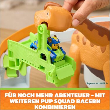 Щенячий патруль Дино-кіно, ігровий набір Pup Squad Lift & Race Dino
