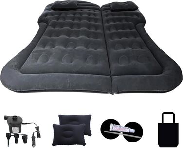 Автомобільний матрац для BMW 3 серії Touring G21 2019-2022 2023 2024, надувний матрац для автомобіля, матрац для автомобіля, надувне ліжко в багажник автомобіля, матрац для багажника автомобіля, ліжко універсала, чорний-k звичайний чорний-k