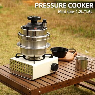 Набір туристичного посуду з нержавіючої сталі на 12 осіб, сріблястого кольору, штабельований, для подорожей та щоденного використання, ідеальний для кемпінгу та пікніків