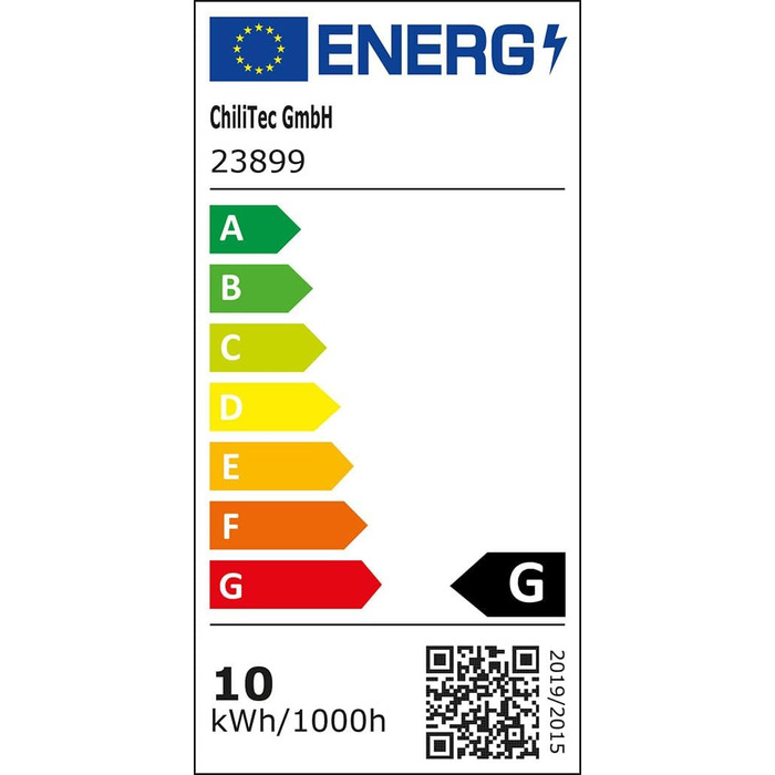 Світлодіодна стрічка ChiliTec COB 1м, димована, вологозахищена IP65, 12V, 10W, 908 люмен, 3000K, крок різу 5см, самоклеюча, для внутрішнього та зовнішнього використання, тепле біле світло.