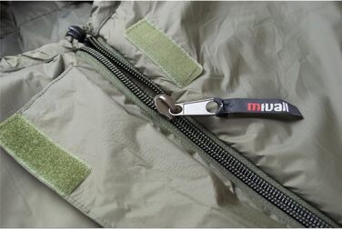 Спальний мішок Mivall Habitat Premium, спальний мішок Mummy, військовий спальний мішок, зимовий спальний мішок (XL)