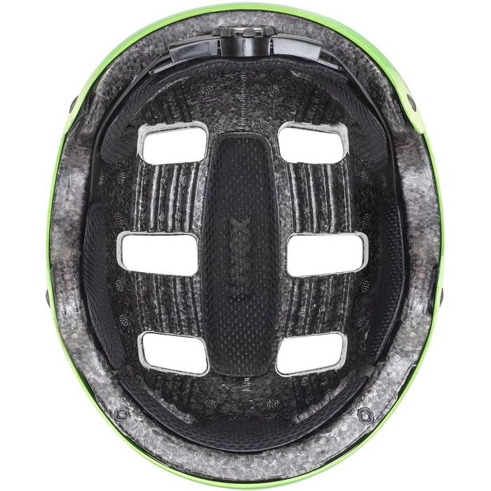 Міцний велосипедний шолом для дітей - індивідуальне регулювання розміру - оптимізована вентиляція 55-58 см зелений мат, 3 cc -