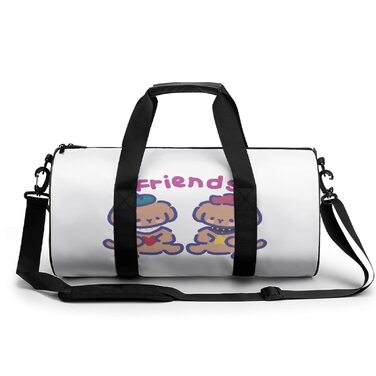 Дорожня сумка-мішок Дружній песик, спортивна сумка для чоловіків та жінок, сумка для подорожей та спорту