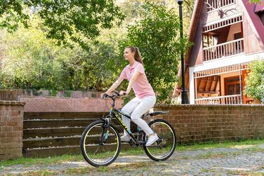 Гірський велосипед преміум-класу Licorne Bike Guide у розмірах 20, 24, 26, 27,5 та 29 дюймів, для дівчат, хлопчиків, чоловіків та жінок, антрацитовий 26 дюймів