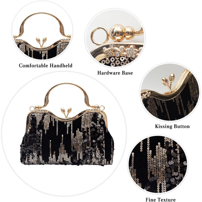 Вінтажна вечірня сумочка 1920-х років з паєтками, оксамитовий клатч для жінок, весідна сумочка для нареченої, елегантна сумка на ланцюжку з діамантами та стразами, темно-синя