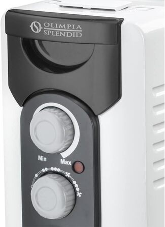 Масляний електрообігрівач Olimpia Splendid Caldorad 9 (99619), 2000 Вт, для приміщень до 60 м, білий