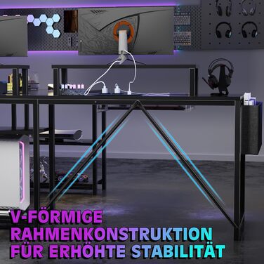 Ігровий стіл Flamaker L-подібної форми 140x140 см