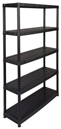 Посилений стелаж Kreher XXL, вантажопідйомністю до 300 кг, шириною 1,20 м та 60 кг на полицю