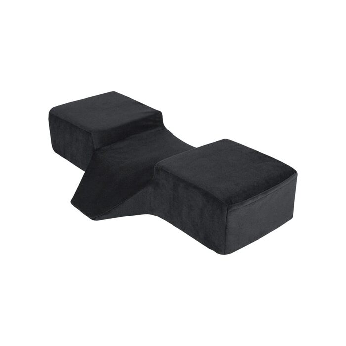 Подушка для вій - косметична подушка з піною з ефектом пам&39яті та оксамитовою наволочкою, подушка для нарощування вій з додатковим нахилом для комфортної підтримки шиї та спини.