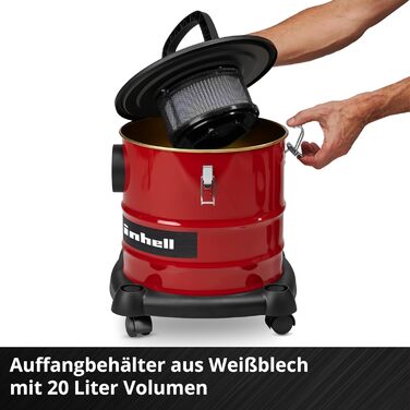 Пилосос для попелу Einhell TC-AV 2032 DW (нова модель)
