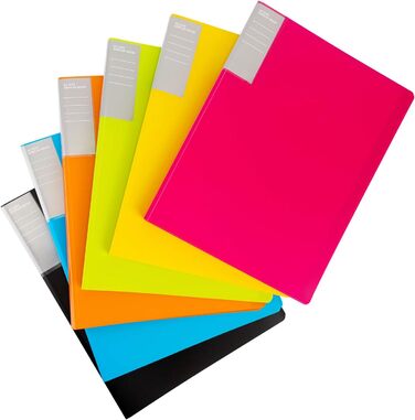 Дисплейний блокнот Storeo Basics, A4, 30 стійок, 6 шт. , різнокольоровий