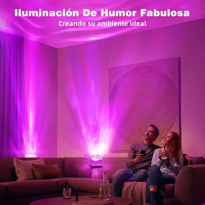 Проектор &quotПівнічне сяйво&quot, світлодіодний 16 кольорів та зміна режиму, сучасний/футуристичний/космічний проектор, спальня/вечірка/ігрова кімната, подарунок на День святого Валентина DENG-2