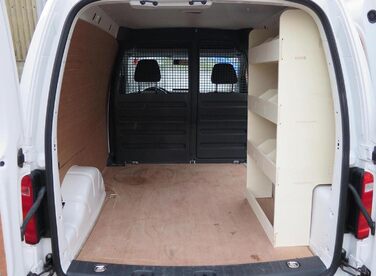 Сумісний з багажником, полицями для автомобілів Volkswagen Caddy L1 2003-2020 років, полицею для автомобіля, полицею з боку пасажира