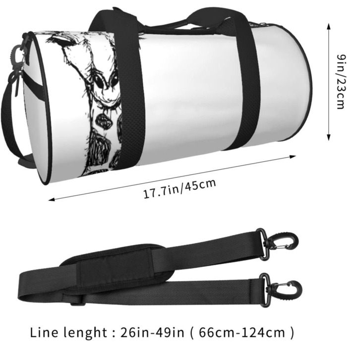 Дорожня сумка Жирафа, велика спортивна сумка для чоловіків та жінок, сумка-мішок для подорожей