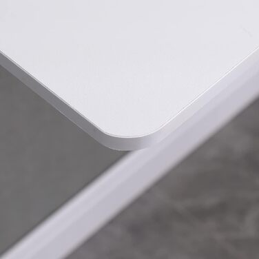 Розкладний настінний стіл NICEME 60x40 см, настінний розкладний стіл, обідній стіл з плаваючим столом, невеликий настінний столик для кухні, балкону та вулиці (білий)