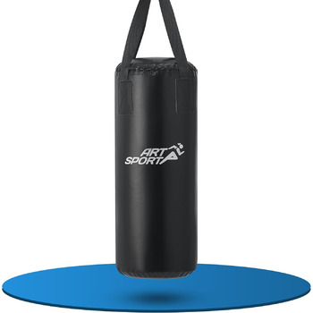 Боксерська груша ArtSport Punching Bag Kids - підвісна боксерська груша 8 кг в комплекті з боксерськими рукавичками, бинтом і кріп