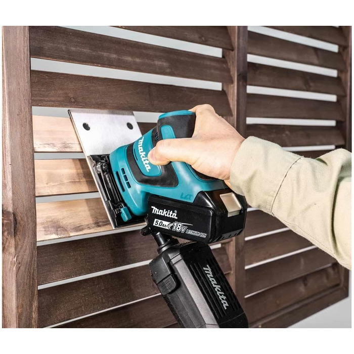 Довільна орбітальна шліфувальна машина Makita, 18 В, LXT, 114 x 140 мм, пінцет DBO482Z