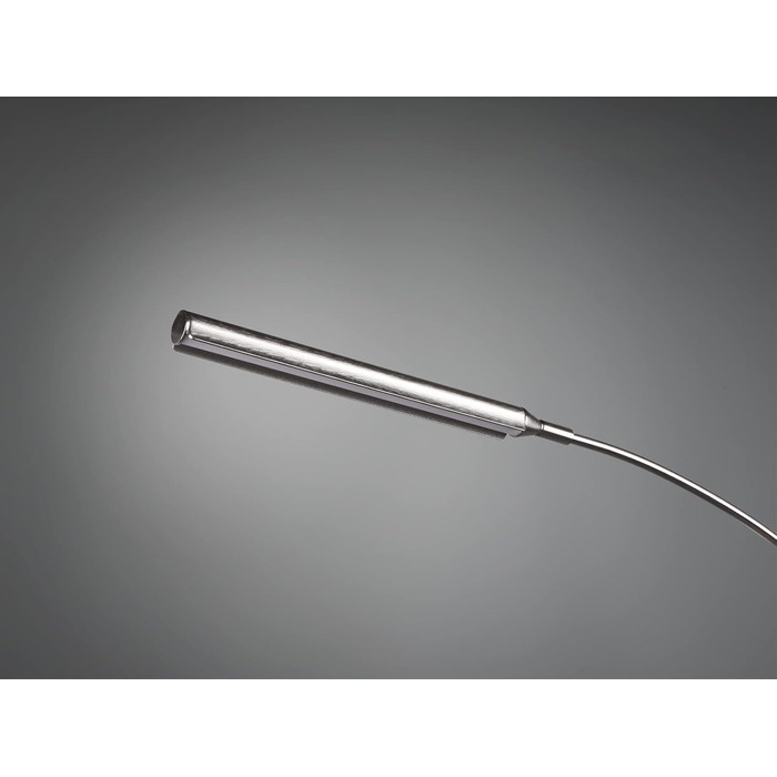 Стійка LED-світильник Reality Reed R41031507, матовий нікель, 5 шт. 3.5 Вт LED, диммерний вимикач, сріблястий