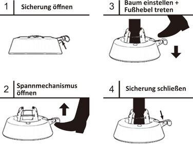 Підставка для ялинки зелений Blumixx