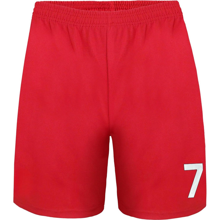 Подарунковий набір дитячої футбольної майки та шортів Wirtz Home з шкарпетками Lpool 2025/2026, дитячі розміри, червоні 24/140 (6-7 років)