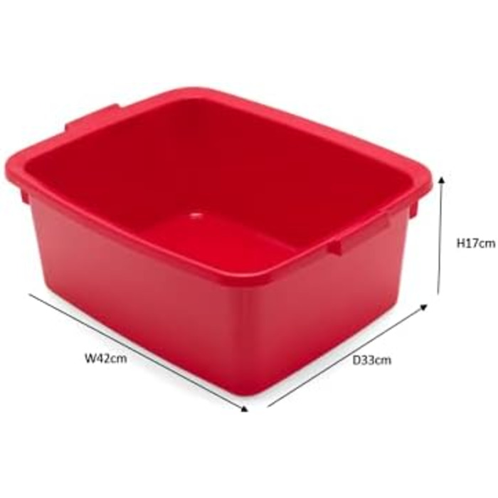 Миска для миття посуду Addis Utility Butler Belfast, кольору шавлійного зеленого, 33 x 42 x 17 см, 518035 (упаковка з 4 шт.) Односпальне ліжко кольору шавлійного зеленого (упаковка з 4 шт.)