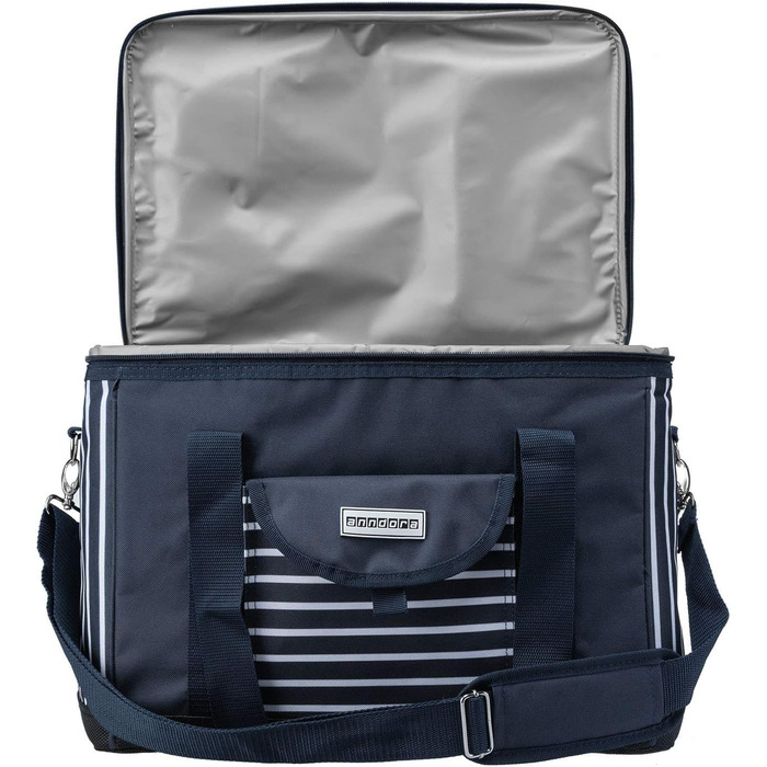 Сумка-холодильник XL 40 літрів - сумка-холодильник cool box сумка для пікніка вибір кольору XL темно-синій білий