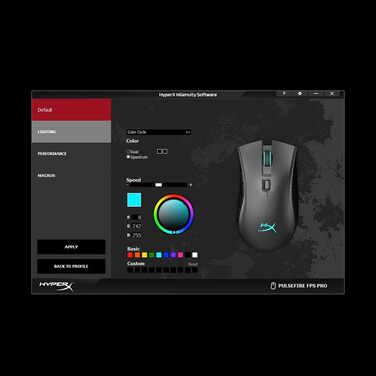 Ігрова миша HyperX Pulsefire FPS Pro - RGB, чорна, USB Pulsefire FPS pro - RGB Single