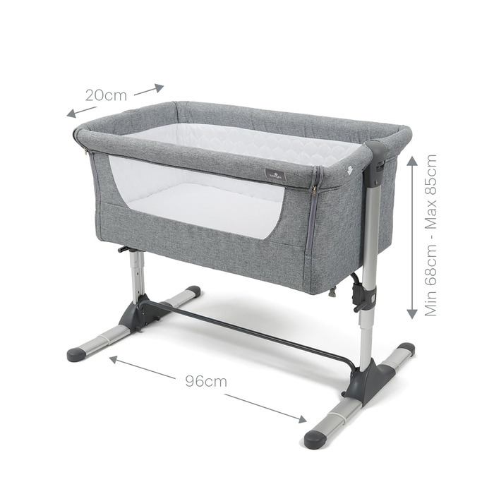 Дитячий ліжечко Babylo Snuggle Cuddle Co Sleeper, сірий колір