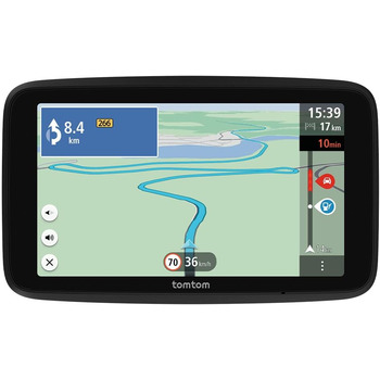 Навігаційний пристрій TomTom Car Sat Nav GO Classic Lite (6 дюймів, TomTom Traffic, оновлення карт Європи, оновлення через Wi-Fi, інтегроване, двостороннє кріплення) 6-дюймовий Lite