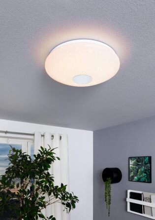 Стеля LED світильник EGLO Voltago 2, 1 лампа, білий, Ø 38 см