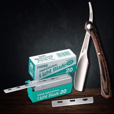 Леза для бритви Feather Professional Light Blade, унікальні, стандартні