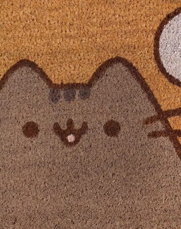 Килимок для дверей Pusheen The Cat Says Hello 40 x 60 x 1,3 см Один розмір 40 x 60 см (прямокутний) рожевий