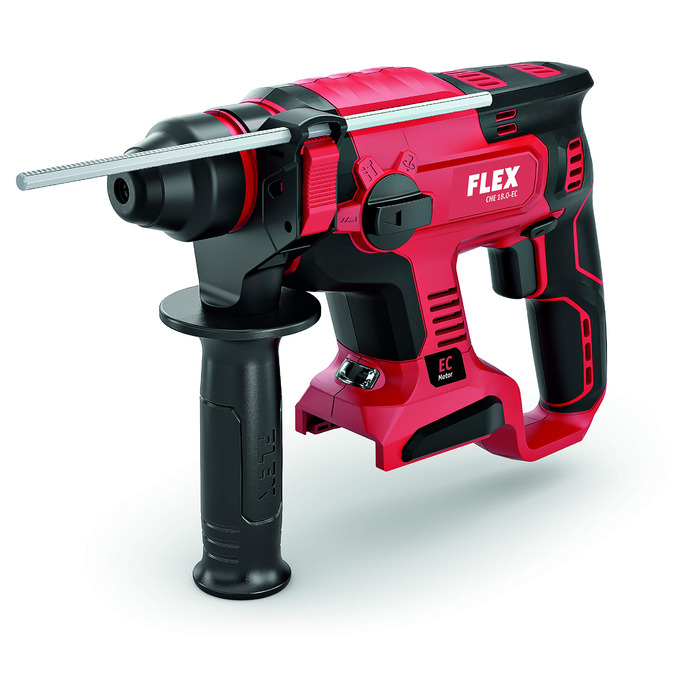 Акумуляторний перфоратор Flex CHE 18.0-EC C (без акумулятора, з безщітковим двигуном, напруга акумулятора 18 В, кількість ударів в хвилину 0-4500, максимальна енергія удару 1,7 Дж) 491284
