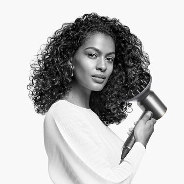 Фен Dyson Supersonic CurlyCoily для кучерявого та жорсткого волосся (темно-синій/мідний)