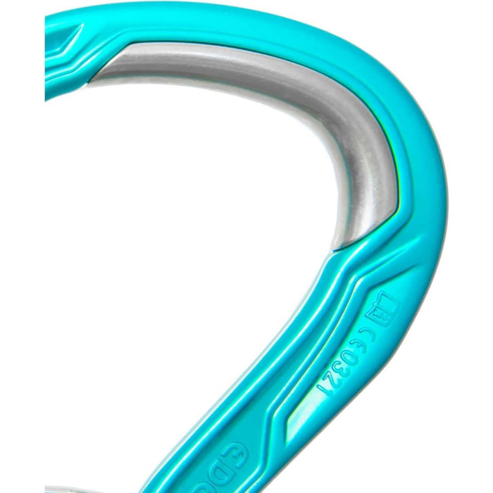 Куленепробивний потрійний карабін Edelrid HMS Karabiner FG II, льодяна м&39ята (329)