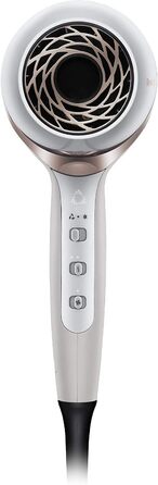 Фен Remington Ionen Hydraluxe Pro (2200 Вт, 160 км/год, 2 насадки для стайлінгу, сенсор Hydracare)