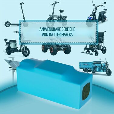 Акумулятор Seilylanka 36V 12Ah 10S4P Li-ion для електровелосипеда E-Bike, 42V, 190x90x70мм