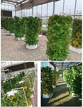 Для трав, фруктів і овочів із зволожуючим насосом, таймером, адаптером, грядкою для посіву та сітками, 8 поверхів