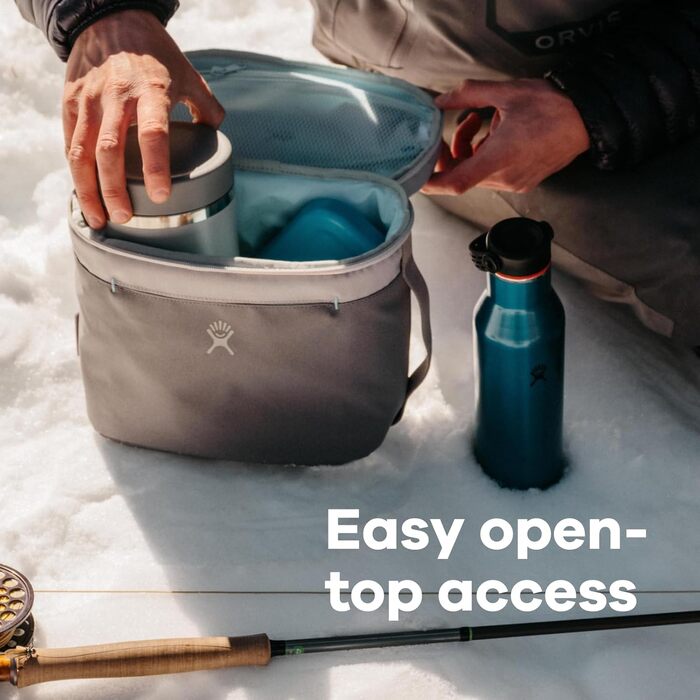 Ізольована сумка для ланчу Hydro Flask, 8 літрів, чорна