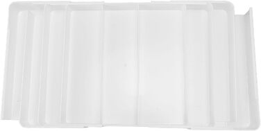 Органайзер для шухляд з ABS-пластику, універсальний роздільник для кухні, спальні, офісу - міцна конструкція, практичне зберігання, оптимальна організація у повсякденному житті