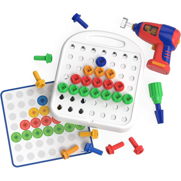 Навчальні ресурси 4108 Створіть і сверліть візерунки та фігури, різнокольорові