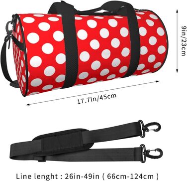 Синя смугаста сумка-дорожня сумка з черепом, кругла, великої місткості, легка та міцна, чудовий подарунок для піших прогулянок, відпустки, ділових поїздок та іншого, з милим гороховим візерунком, універсальний розмір.