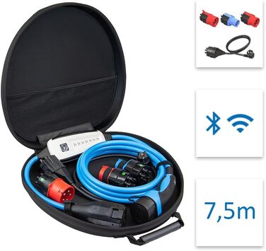 Комплект оптимальний GSM/GPS/SIM Мобільний зарядний пристрій без установки Зарядний пристрій для електромобілів вкл. 32A 5-контакт