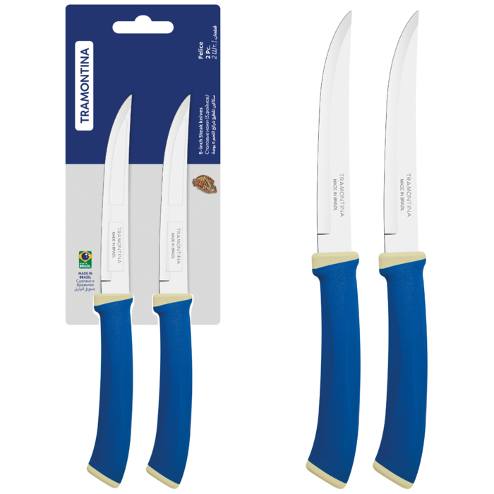 Набір ножів TRAMONTINA FELICE blue, 2 предмети (6852752)