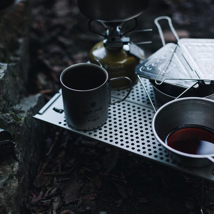 Чашка Snow Peak Titanium Double Wall 220, сіра, 220 мл, надлегка японська титанова чашка для кемпінгу та активного відпочинку