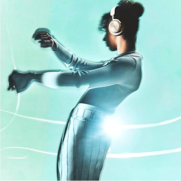 Бездротові накладні Bluetooth навушники преміум-класу з активним шумозаглушенням, 6 мікрофонів, час автономної роботи до 40 годин,