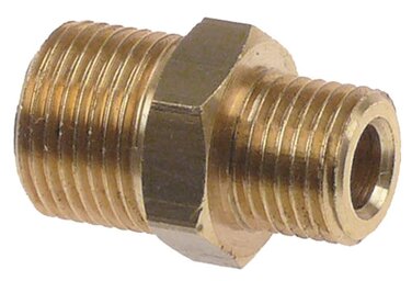 Перехідник для кавомашини CompattaArgenta, CK-CKE, CKX-CKXE G1 1/4 G2 3/8 внутрішній 7мм, довжина 10,2мм, латунь 29мм