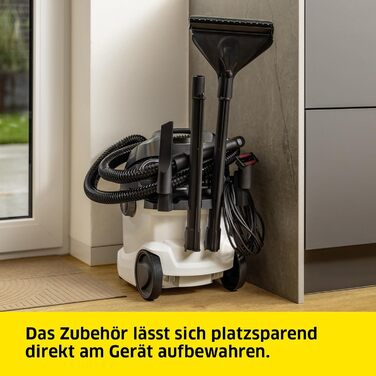 Миючий пилосос Krcher SE 6 Signature Line, шланг для розпилення 2-в-1, бак для чистої води 4 л, бак для брудної води 4 л, насадка