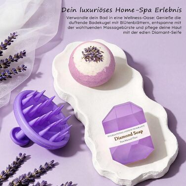 Подарунки Giftota для жінок, дівчини - Подарунок на день народження - Подарунковий набір для здоров&39я - Подарунки для швидкого одужання та підтримки - Ідеї подарунків для мами, сестри, доньки, колеги, тітки, дружини - Фіолетовий